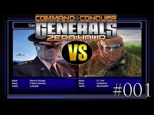 C&C Zero Hour Challenge #001 - General Granger vs Dr. Trax - [FullHD][Deutsch]