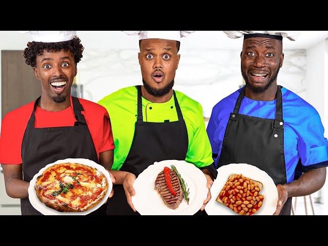 YOUTUBER COOK OFF VS AJ SHABEEL AND HARRY PINERO