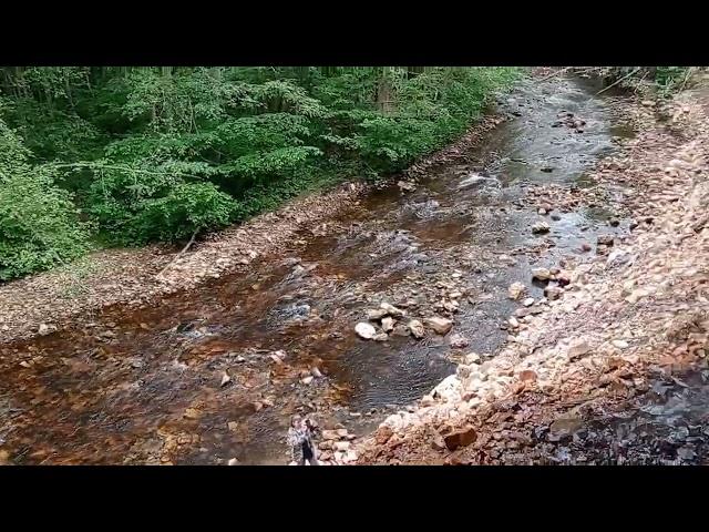 Водопад на Рагуше. Бокситогорский район. 01.06.2024.