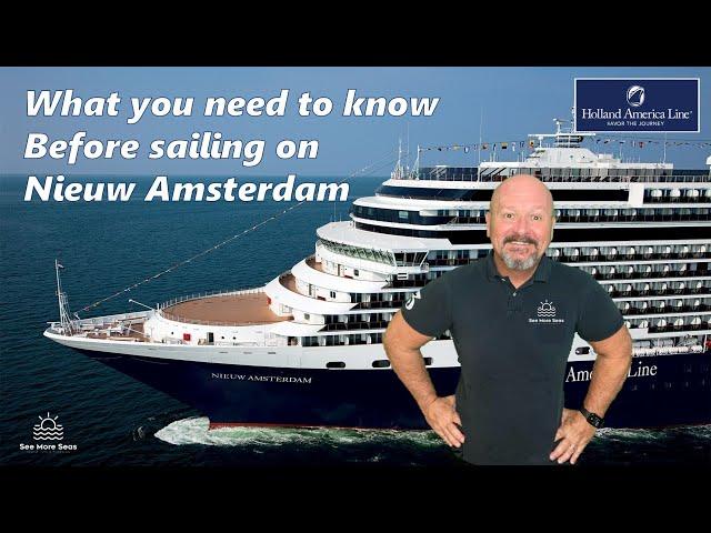 Nieuw Amsterdam Cruise Ship Tour: Public Spaces, Pools, Entertainment & Cabins! #hollandamerica