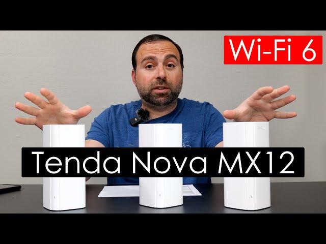 Tenda Nova MX12 Unboxing and Review | Mesh Wi-Fi 6 | Speed Test, Range Tests, App and Much More