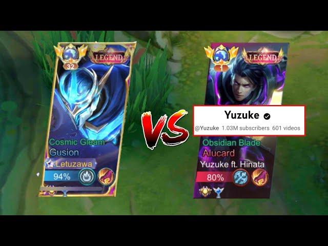 LETUZAWA vs YUZUKE  (global 1 alucard) | WHO WIN??