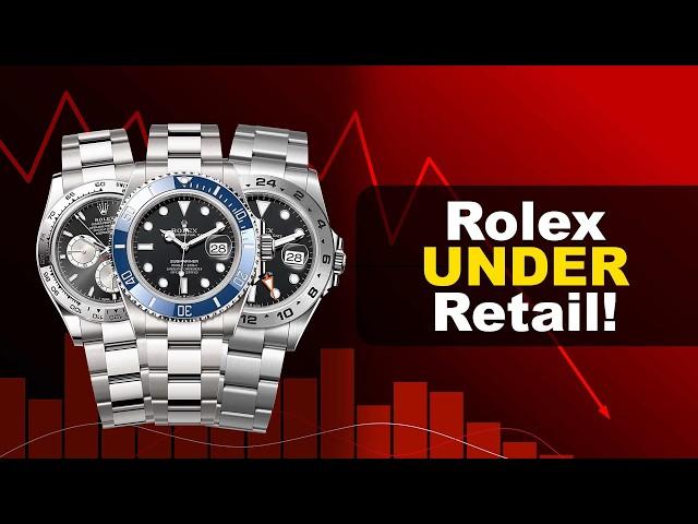 20 Rolex Watches Selling BELOW Retail!