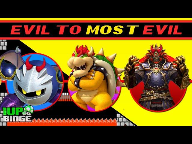 Nintendo Villains: Evil to Most Evil  