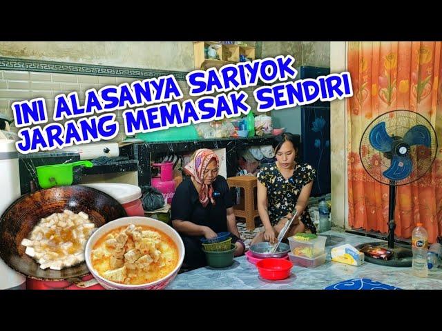  INI ALASAN SARIYOK JARANG MEMASAK SENDIRI 