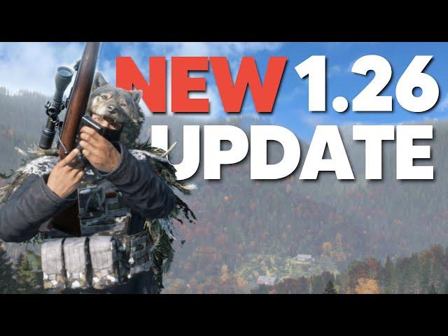 NEW DAYZ UPDATE 1.26 - New Animals, New Fishing, Secret Items And More!