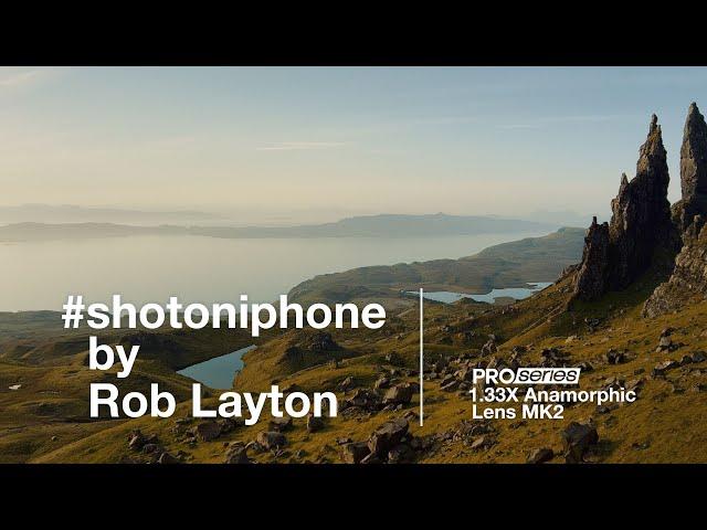 #shotoniphone by Rob Layton with new Beastgrip Pro Series 1.33X Anamorphic Lens MK2.