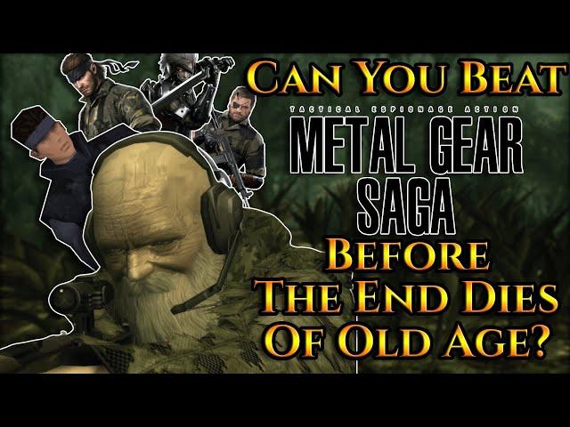 Can You Beat The Metal Gear Saga Before The End Dies Of Old Age?