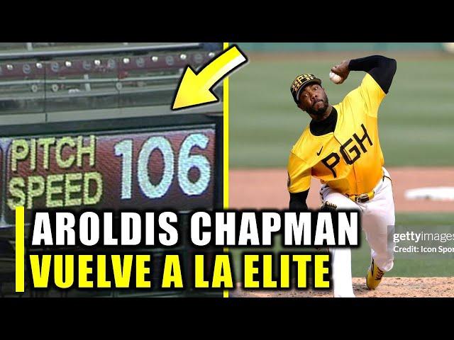 AROLDIS CHAPMAN VOLVIÓ A LA ELITE DE LA MLB !!!!!!