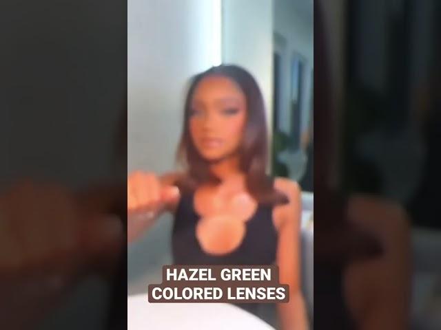 The most natural colored contact lenses - Opulent Lenses Hazel Green