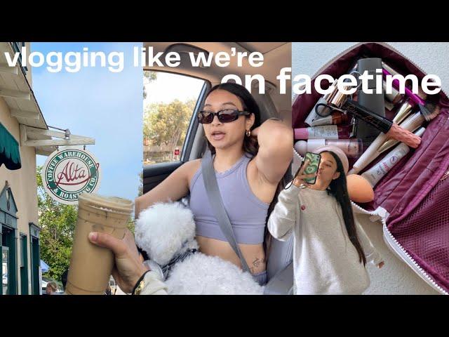 vlogging like we're on facetime *chatty vlog*