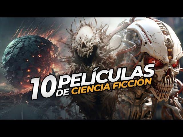 10 PELÍCULAS de CIENCIA FICCIÓN que debes ver en NETFLIX, PRIME VIDEO, MAX y mucho más!!