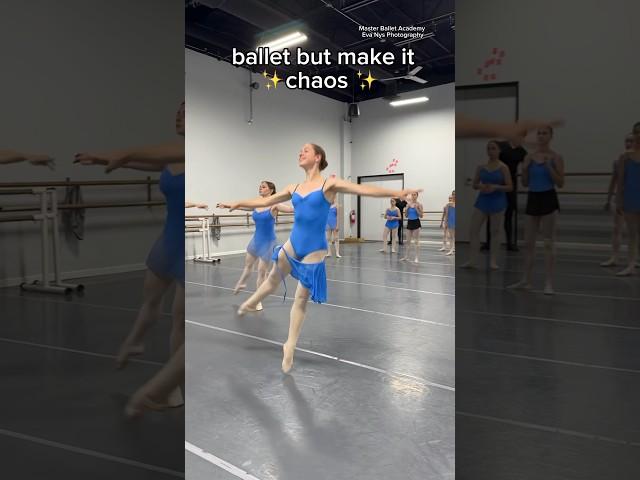 BALLET NOT BALLETING  #ballet #fail #funny #balletclass