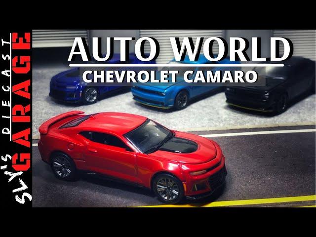 Unboxing the Auto World 2018 Chevy Camaro ZL1 - Premium Release 1