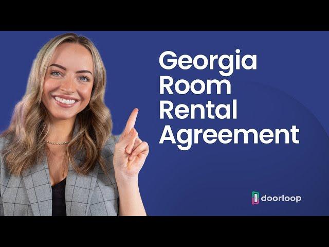 Georgia Room Rental Agreement Explained + Free Template