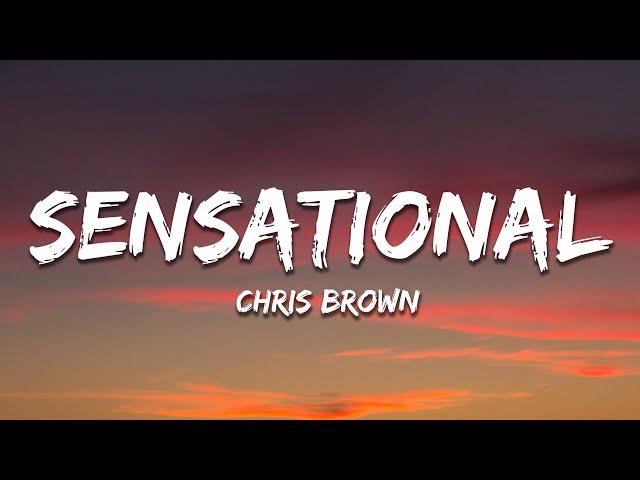 Chris Brown - Sensational (Lyrics) ft. Davido & Lojay