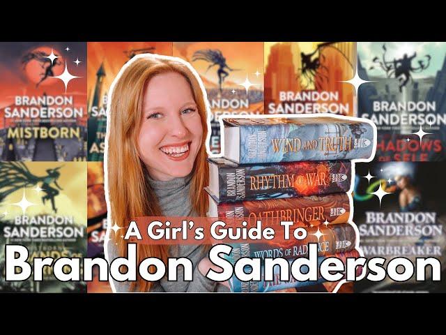 A Girl’s Guide to Brandon Sanderson ️ explaining The Cosmere and it's reading order 