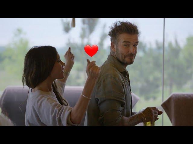 'BECKHAM' | Netflix - David & Victoria dancing (Dolly Parton, Kenny Rogers - Islands In the Stream)