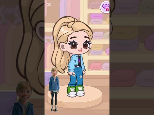 How to make Riley in Avatar#tocaboca #tocalifeworld #tocalife #bts #funny