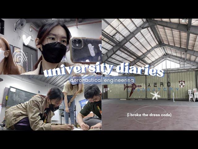 uni diaries #1 | aeronautical engineering | f2f laboratory class | ph