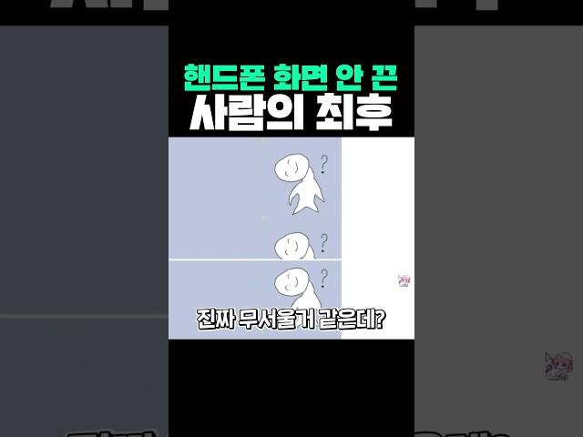 폰 화면 안끈 사람의 최후