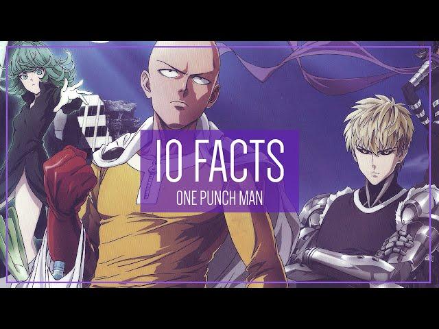One Punch Man: 10 Facts You Didn't Know