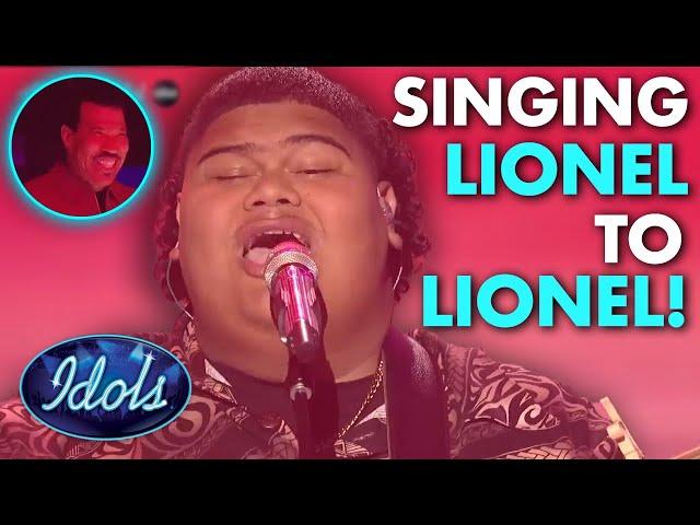 Iam Tongi Sings Judge Lionel Richie's Song On American Idol 2023 | Idols Global