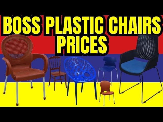 Boss Plastic Chairs Price List in Pakistan 2024