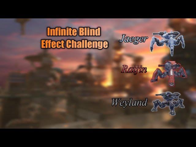 War Robots|Skirmish mode Infinite Blind Challenge (spider bots)