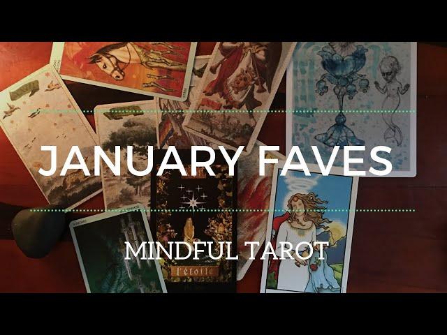 January Tarot Favorites