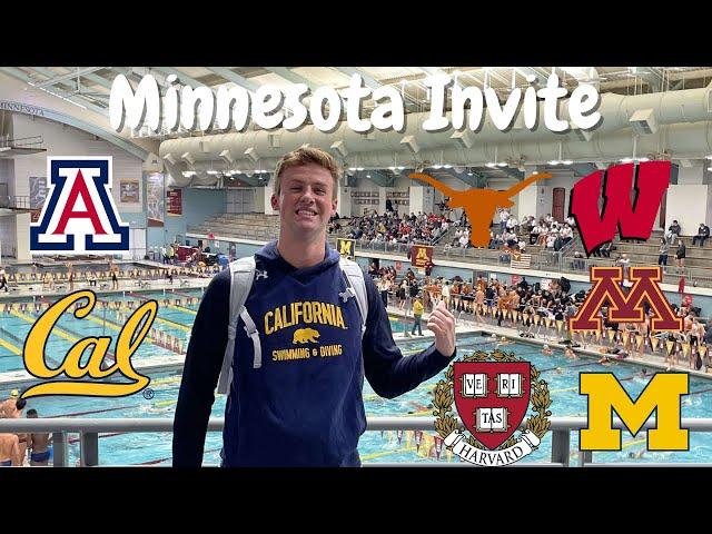 Minnesota Invite Swim Meet Travel Trip | Cal Men's Swimming | NCAA College Swimming