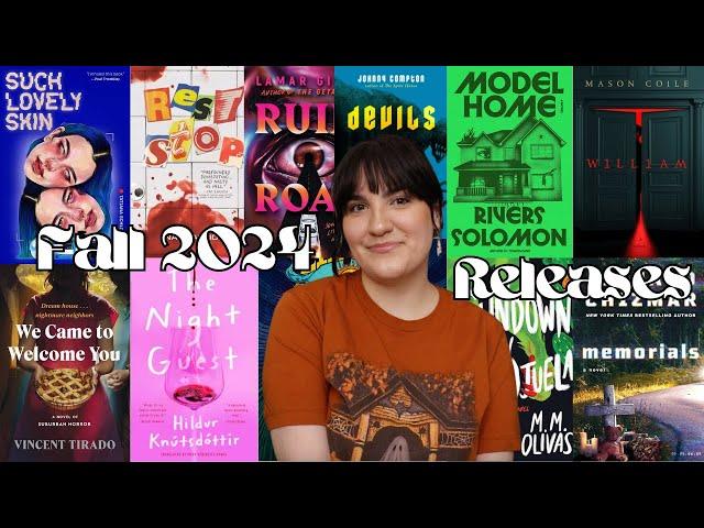 28 new releases to add to your 2024 fall tbr  | horror, thrillers, cozy mysteries, fantasy