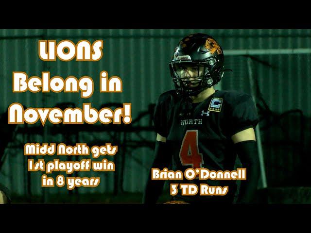 Middletown North 37 Steinert 7 | South Group 4 Quarterfinal | Brain O'Donnell 3 TD Runs