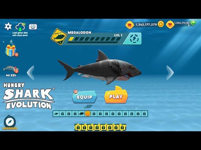 I GAME Hungry Shark Evolution BUT ALL SHARKS HAVE THE ENEMY SKINS, THEY ARE TERRORIFIC!