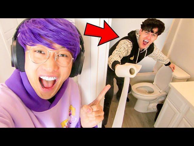 ROBLOX NEED MORE POOP IN REAL LIFE!? (LANKYBOX ADAM Is LOCKED In the TOILET!?)