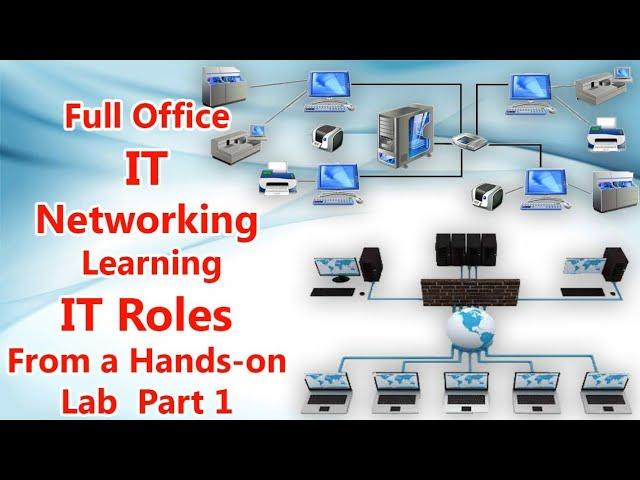 Full Office IT Networking | Learning IT roles from a hands-on lab | Part 1