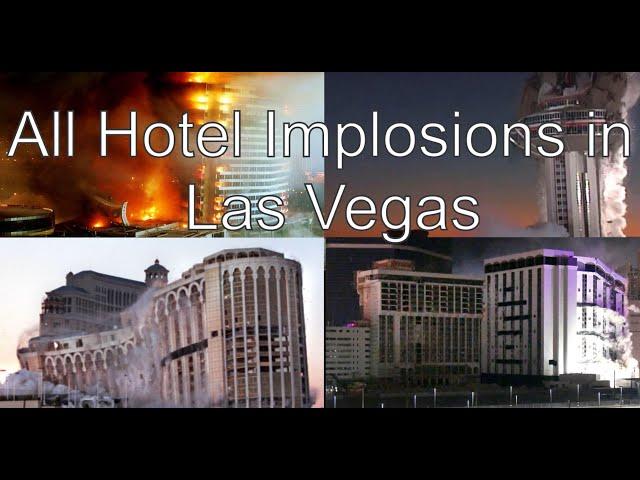 All Hotel Implosions in Las Vegas 2020