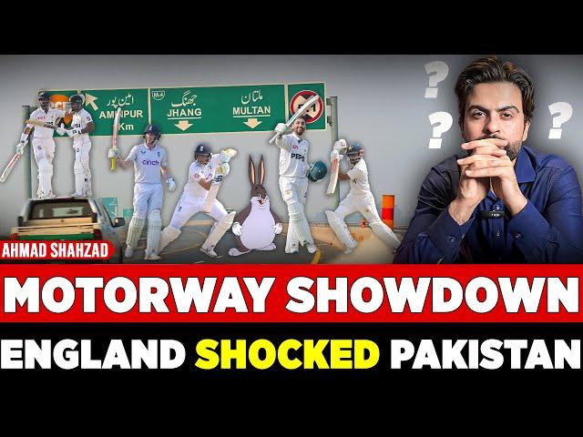 England Bulldozed Pakistan Cricket on Multan Motorway - Pakistan vs England