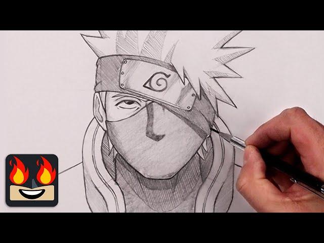 How To Draw Kakashi Easy | Step-by-Step Tutorial