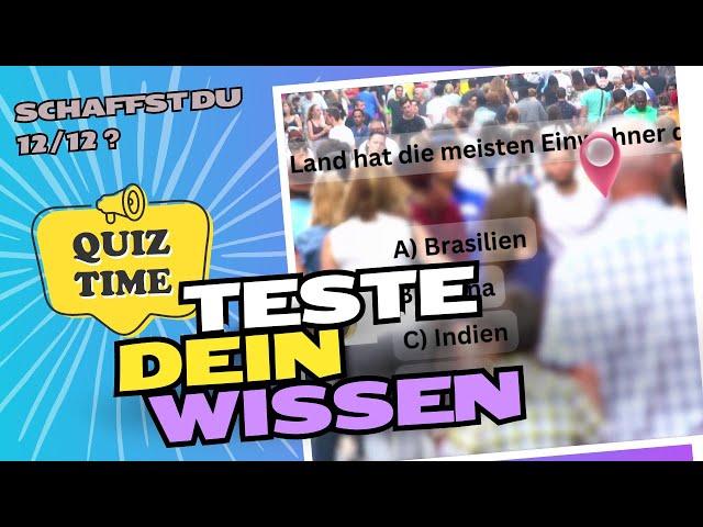 Quiz wie bei "Wer wird Millionär" 15 Fragen bis zum Champion. #wissen #erde #quiz #test