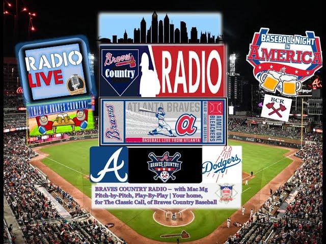 Atlanta Braves vs LA Dodgers MLB 3D LIVE Stream | Braves Country Baseball Play-by-Play & Watch Party