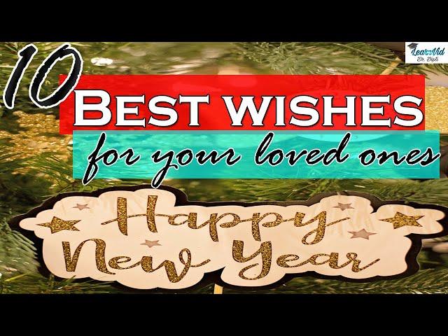 10 BEST NEW YEAR WISHES || Messages for New Year || LearnVid Dr. Dipti