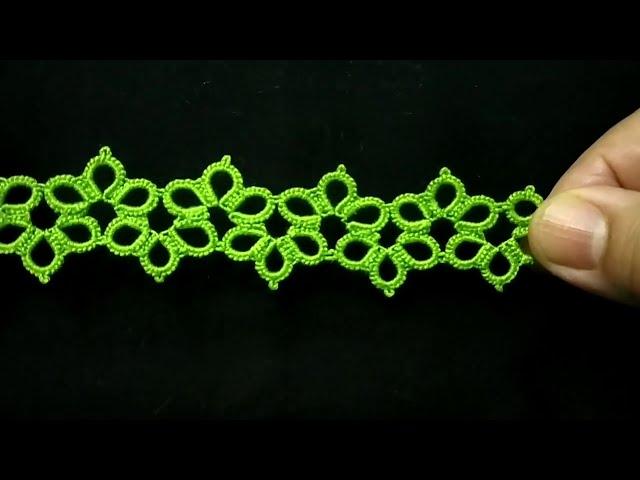 395- Shuttle tatting#76,Single thread and single shuttle tape lace(Hindi/ Urdu)