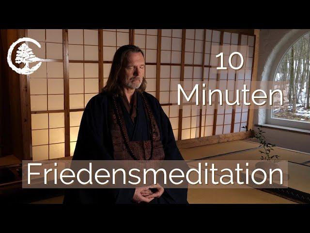 10 Minuten gemeinsame Friedensmeditation für jeden Tag