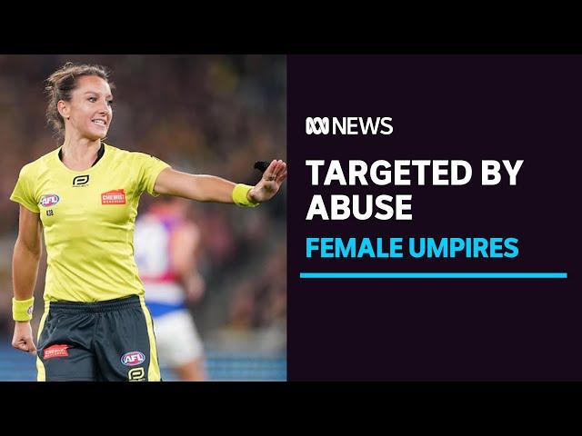 Female football umpires subject to sexual harassment and racist abuse, report says | ABC News