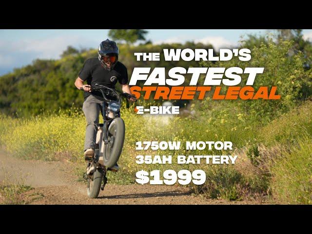 X-TRAIL PRO - The World's Fastest Street-legal eBike