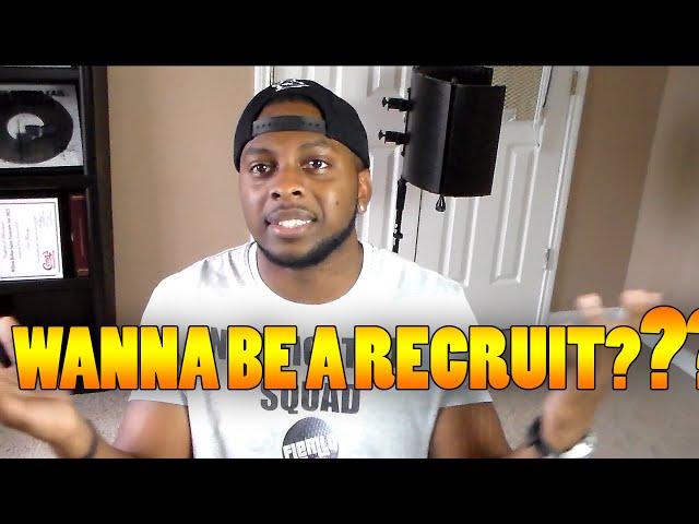 (closed..drafting has started)SO U WANNA BE A RECRUIT HUH??? COOL....WATCH THIS VIDEO