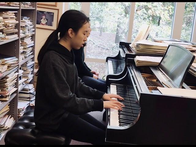 Amy Xu plays Beethoven's Cadenza (Mozart Piano Concerto In D Minor, K466 )