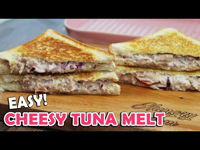 Cheesy Tuna Melt | Tuna Sandwich | Hungry Mom Cooking