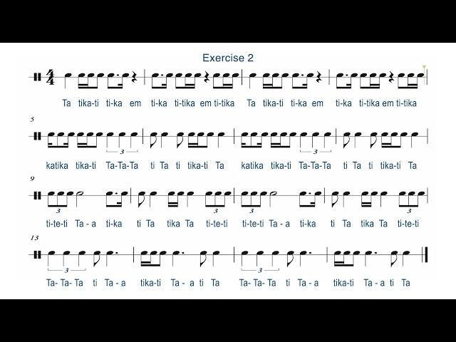 CHALLENGE YOUR RHYTHM SIGHT READING SKILLS - SYNCOPATED RHYTHM #musiclessons